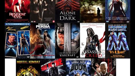 movies based on video games|List of films based on video games .